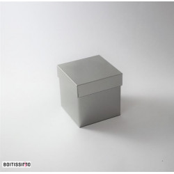Boite en métal cube 9x9x9.2cm