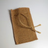 Sachet en jute 14x8.5cm, lot de 10