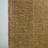 Sachet avec soufflets en jute 18.5x9.9x9cm, lot de 5