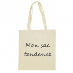 Sac tote bag Coton naturel, 38x42cm personnalisable