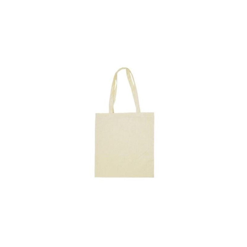 Sac tote bag Coton naturel, 38x42cm personnalisable