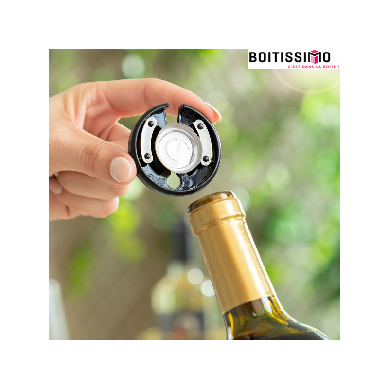 Tire-bouchon électrique avec accessoires pour bouteilles de Vin