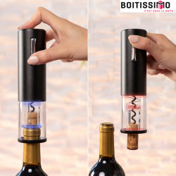 Tire-bouchon électrique rechargeable avec accessoires pour bouteilles le Vin