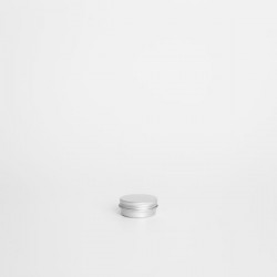 Boîte en aluminium ronde Ø3,65x1,7 cm, 15ml